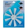 imageCamco 40428 Replacement RV Vent Inverse Fan Blade WhiteOne Size