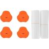 imageCamco 42260 RV Cover Gutter Spout Guard Kit with Adhesive RV Cover Reinforcement Strips  Protects Your RVs Gutter Spouts and Aids in RV Cover Installation OrangeGutter Spout Guard Kit