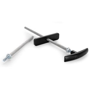 imageCamco RV Sewer Waste Valve Extension Rod  Each Extension Adjusts 2quot wThreaded Stud  Compatible wCamco Waste Valves ampamp Other Standard Waste Gate Valves 39509All Valve Sizes