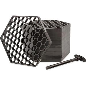 imageCamco Fastpath Portable Stepping Stones Ideal for Providing A Solid Stepping Surface and Keeping Shoes Clean Green Pack of 1044533Green