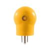imageCamco 55325 15 AMP Male  30 AMP Female 90 Degree Electrical Adapter YellowOne Size