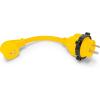 imageCamco PowerGrip 12 Electrical Adapter  30 Amp Male Locking End to 15 Amp Female Standard End 55616