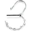imageEazLift Small Coupler Lock Pin with Saver Chain  Safely secures Trailer latches  Features a Round Shaped Retainer pin  14inch Diameter  138inch usable Length  Durable Construction 48334One Size