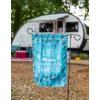 imageCamco Life Is Better at The Campsite RV Garden Flag  Features Unique Camper Themed Sketch Design  Waterproof 12Inches X 18Inches 53308