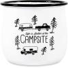imageCamco Life is Better at The Campsite Citronella Candle  Helps Ward Off Mosquitoes  Made of Soybean Wax with a 100 Cotton Wick 53244 White