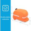 imageCamco Orange Retro Camper RV Sewer WeightSafely Secures Your 4in1 Adapter in Place at Dump StationsFeatures a Fillable Tank and Reflective Tape 43100Orange