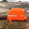 imageCamco Orange Retro Camper RV Sewer WeightSafely Secures Your 4in1 Adapter in Place at Dump StationsFeatures a Fillable Tank and Reflective Tape 43100Orange