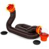 imageCamco RV Sanitation Kit  Sewer Hose Kit and Support Provide Drainage from RV to Dump Site and Includes TST DropINs and Dump Gloves 44732
