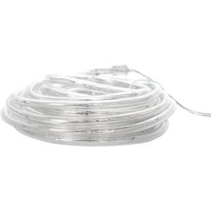 imageCamco LED 16 Blue and White Rope Light  RV and Camper Interior and Exterior Lighting for Special Occasions and Outdoor Events Fits Into Your RV Awning Track 53094