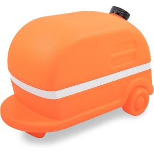 imageCamco Orange Retro Camper RV Sewer WeightSafely Secures Your 4in1 Adapter in Place at Dump StationsFeatures a Fillable Tank and Reflective Tape 43100Orange