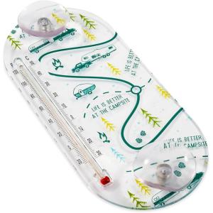 imageUnknown 53367 Life is Better at The Campsite Window Thermometer RV Map Design  Displays Both Fahrenheit and Celsius Temperatures  Allows for Easy Mounting to Any Glass SurfaceMulti