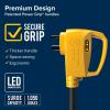 imageCamco Power Grip RV 12 30Amp Circuit Analyzer Dogbone  Features Integrated Surge Protection amp Fault Indication 12 30Amp Male to 15Amp Female 125V  1875W 55461