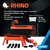 image:imageCamco RhinoEXTREME 15 Combo RV Sewer Hose Kit  AllinOne Sewer Hose Solution  12Piece Combo Kit Includes Storage Box for Nesting Support amp Camper Organization 43076