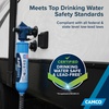 image:imageCamco Tastepure 4in1 Adjustable RV Water Pressure Regulator  Combines a 90 RV Hose Elbow Design Pressure Gauge Adjustable Regulator amp ShutOff Valve in One RV Accessory 40065
