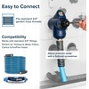 image:imageCamco Tastepure 4in1 Adjustable RV Water Pressure Regulator  Combines a 90 RV Hose Elbow Design Pressure Gauge Adjustable Regulator amp ShutOff Valve in One RV Accessory 40065