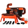 image:imageCamco RhinoEXTREME 15 Combo RV Sewer Hose Kit  AllinOne Sewer Hose Solution  12Piece Combo Kit Includes Storage Box for Nesting Support amp Camper Organization 43076