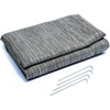 image:imageCamco Durable Reversible RV Camper Awning Mat with Carry Bag  Helps Avoids Dirt from Being Tracked  Perfect for Campsites Beaches Picnics 7 X 15 Gray 42812Gray