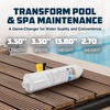image:imageCamco Hydro Life Pool and Spa Filter with Shutoff Valve and Pre Filters Stain for Lawn Patio Garden and Cartridge Pool Filters